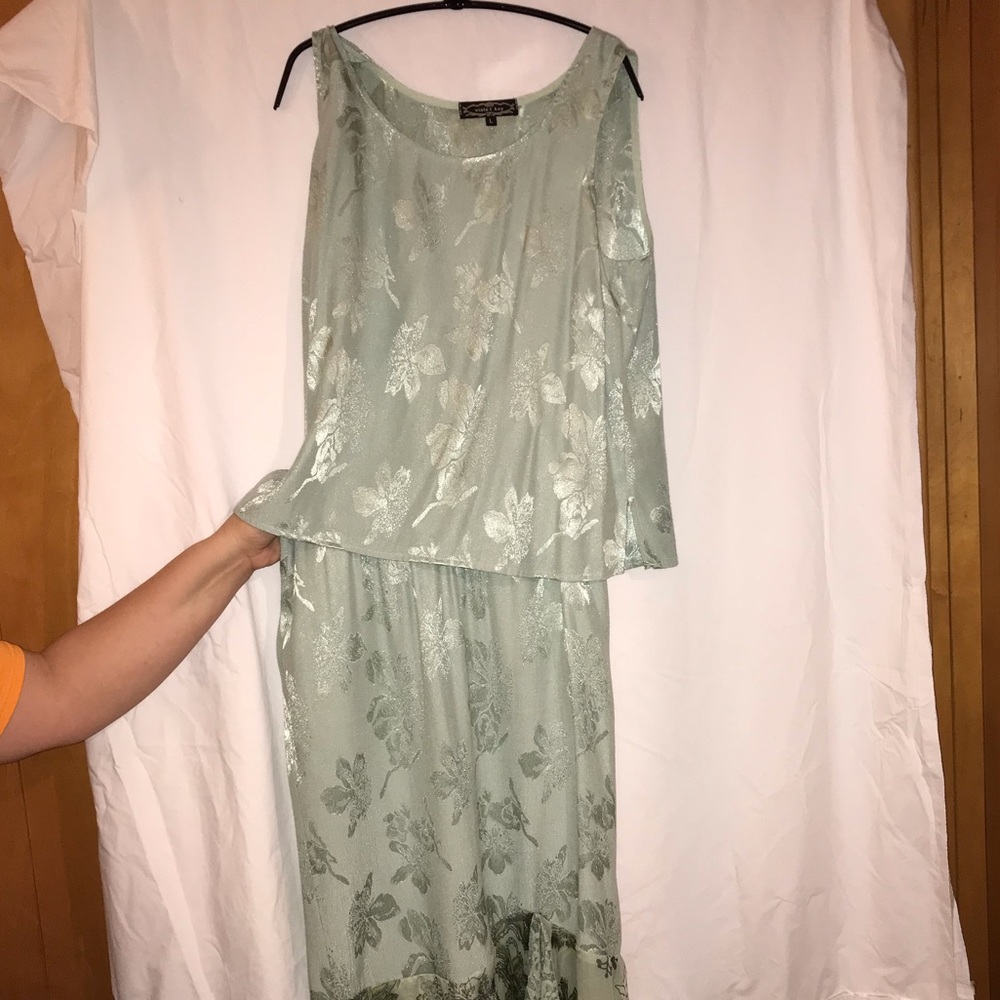 Green dress